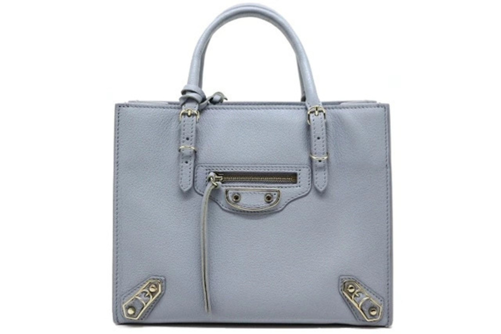 Balenciaga Paper Handbag Blue